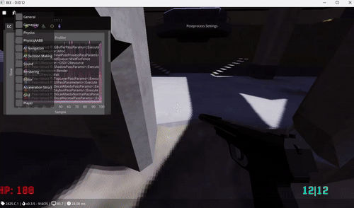 Weapon Systems, Physics & Gameplay Programming - Custom C++ FPS Engine