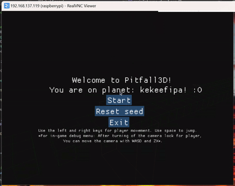 Raspberry Pi 3D Runner