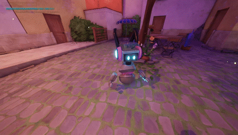 NPC idle and bump reaction animations