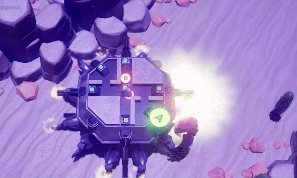 Walker and co-op collision