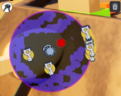 Final minimap with enemy icons and UI