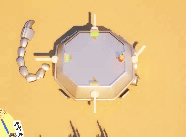 Turrets and terminal interaction